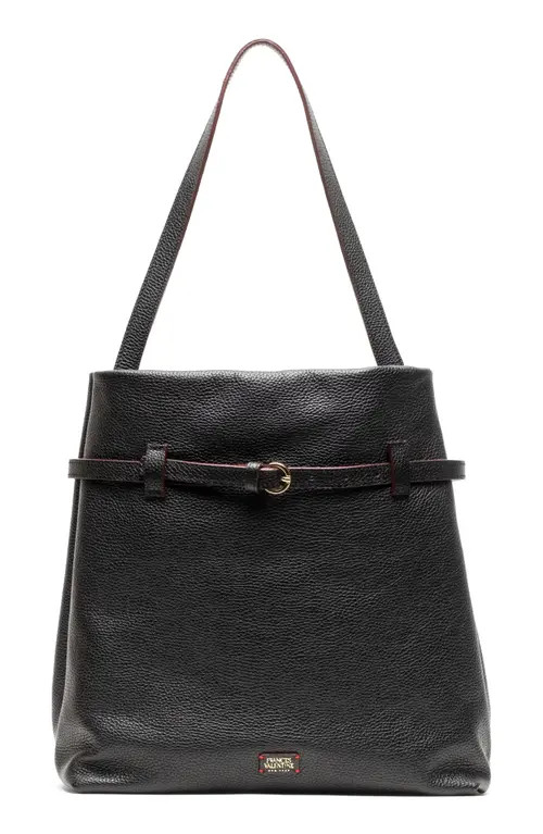 Frances Valentine Charlie Leather Shoulder Bag in Black at Nordstrom | Nordstrom