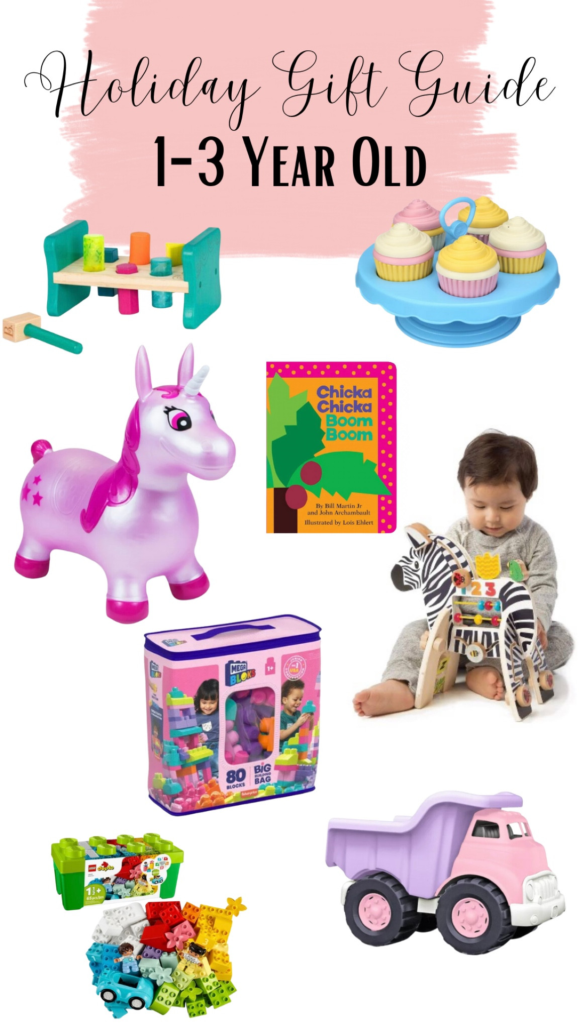 Gift guide for toddlers around the ages of 1-3 years old! 
Holiday gift guide, toddler gift guide, girl gift guide, Christmas gift guide for kids 

#LTKbaby #LTKSeasonal #LTKkids