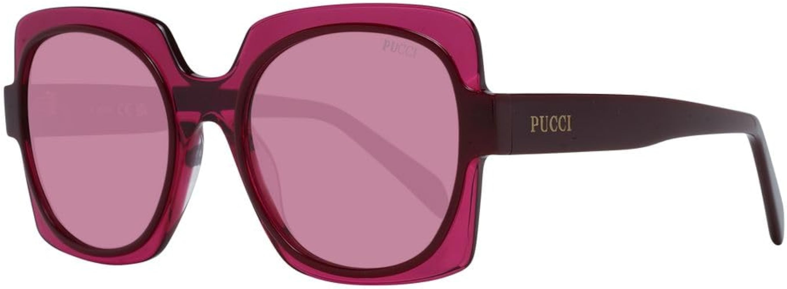 Emilio Pucci Burgundy Women Women's Sunglasses, Burgundy | Amazon (CA)