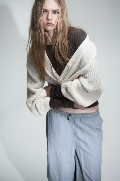 Balloon-sleeved Cardigan | H&M (US + CA)