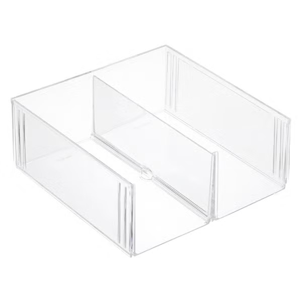 The Container Store Clearline Stackable Shoe Bin | The Container Store