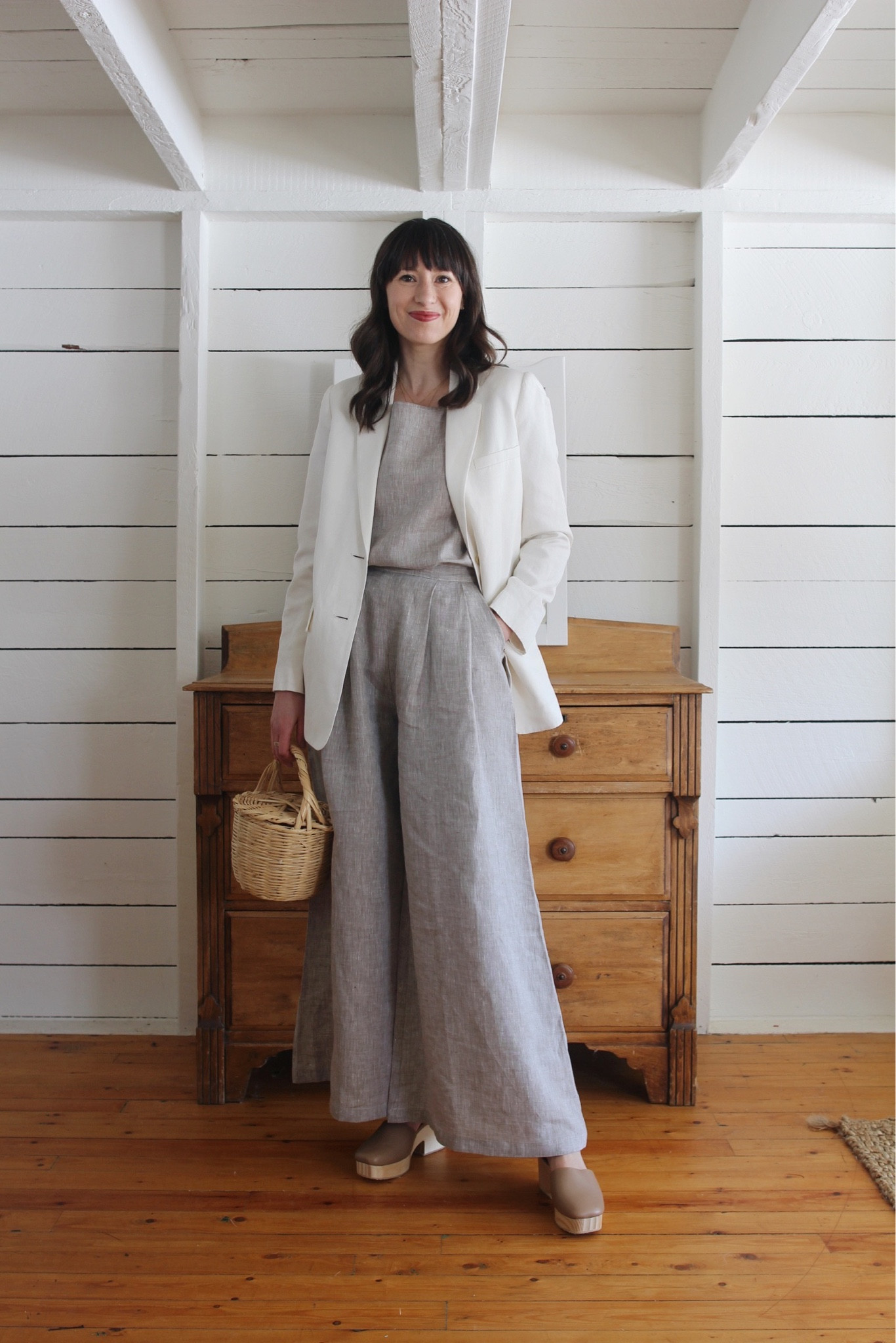 Love an easygoing set with a blazer and heels for spring events like Mother’s Day and showers. 

Use STYLEBEE for 20% Off this set any time! 

More fit notes on the blog but fit is true to size. 

#LTKSeasonal