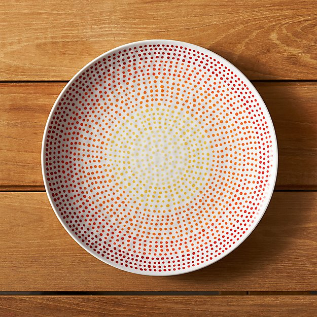 Piper 10.5" Melamine Plate | Crate & Barrel