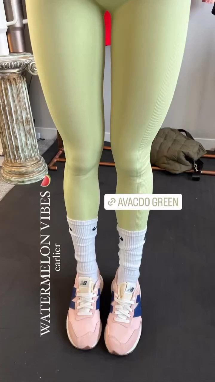 Amazon workout sets 
Green leggings 
Spring break workout 
Pink sneakers 

#LTKtravel #LTKfit #LTKunder50