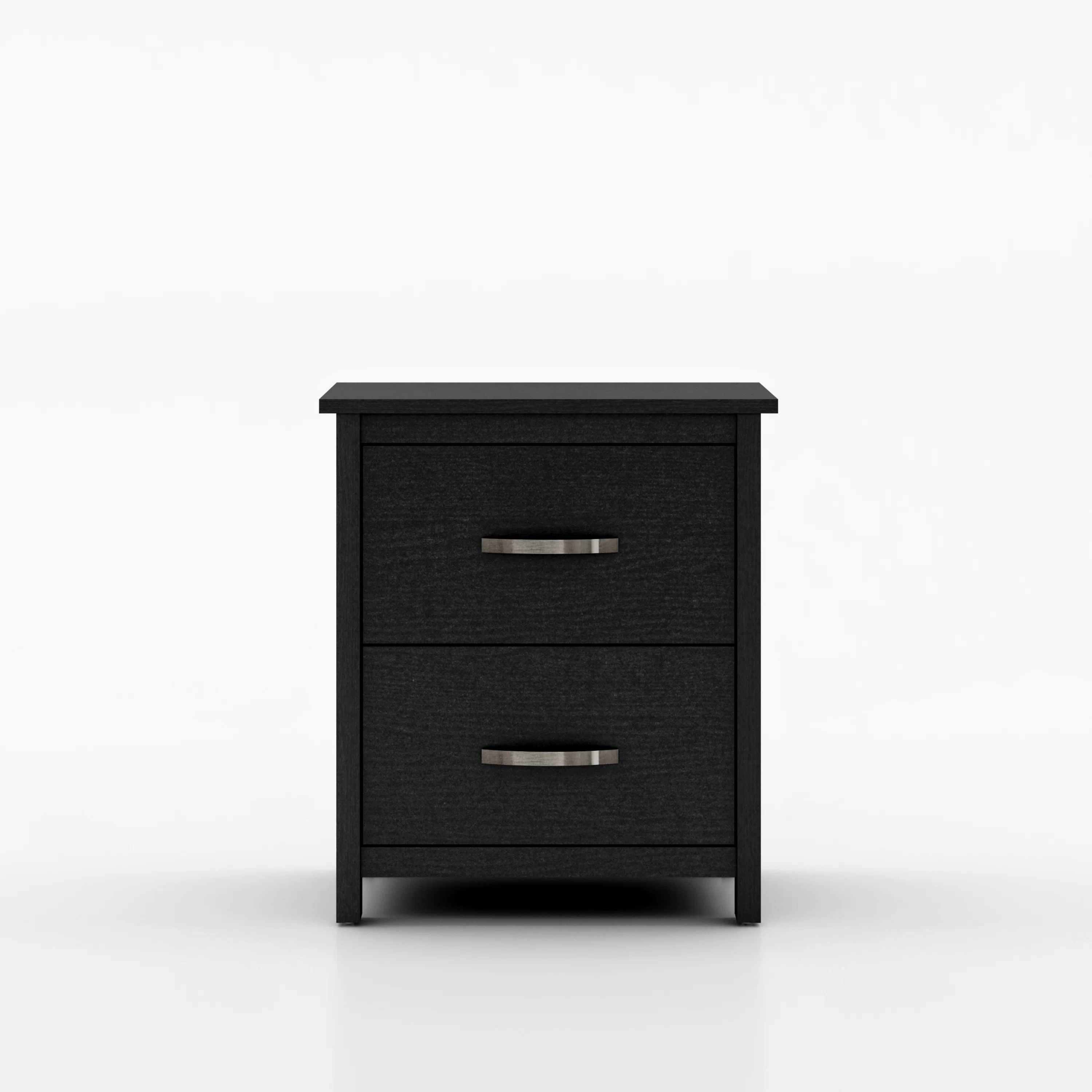 Bogosta 21.85" Tall 2 Drawer Nightstand | Wayfair North America