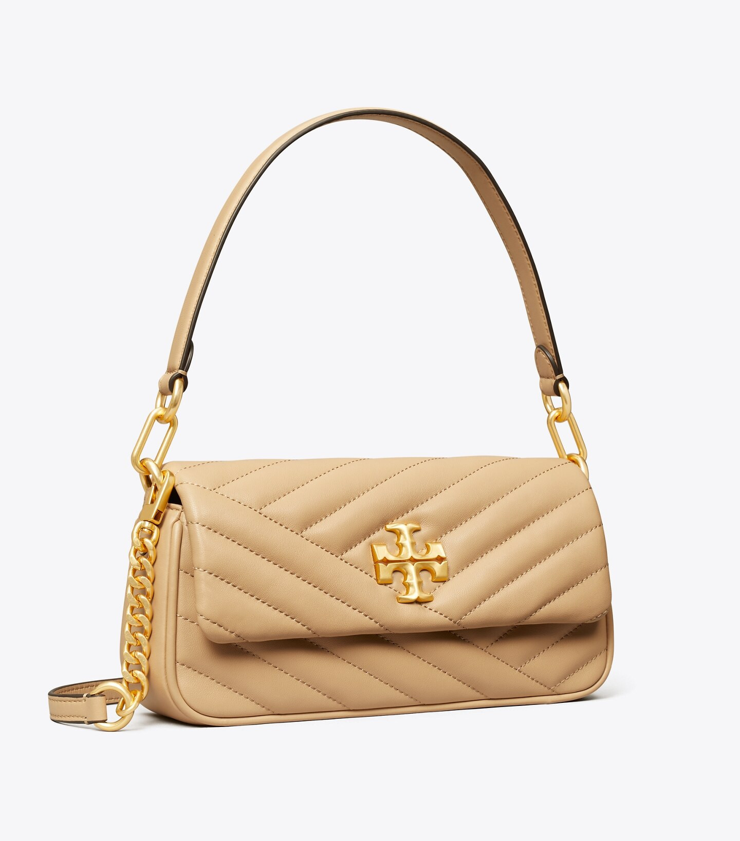 SMALL KIRA CHEVRON FLAP SHOULDER BAG | Tory Burch (US)