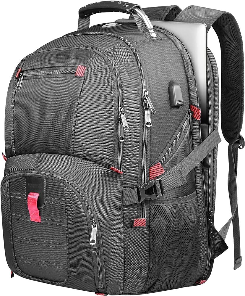 Travel Backpack, Large Backpack, Extra Large Laptop Backpack for Men, Big Capacity Computer Colle... | Amazon (US)