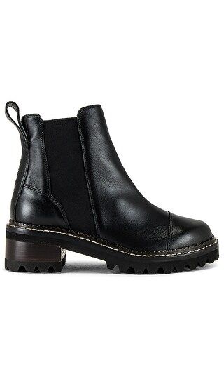 Mallory Chelsea Boot in Black | Revolve Clothing (Global)