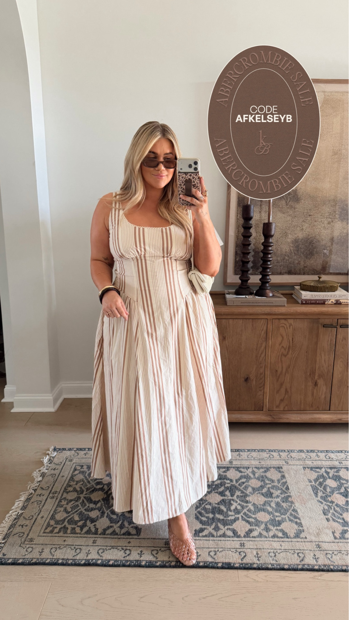 Cutest dress🤎 I got a large! Code AFKELSEYB for additional 15% off

#LTKootd #LTKMidsize #LTKmomlife