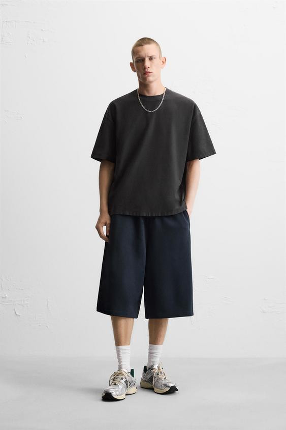 BOXY FIT HEAVYWEIGHT T-SHIRT | Zara US