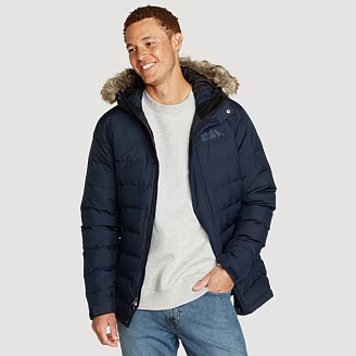 Men's Boundary Pass Down Hooded Parka | Eddie Bauer - CA