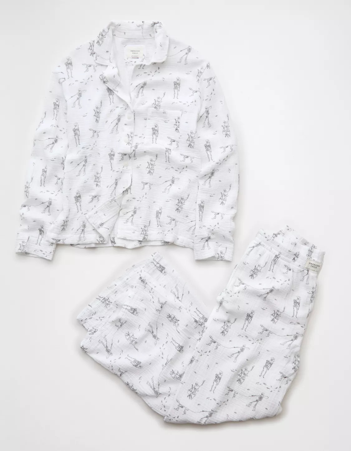 AE Halloween Cotton Gauze PJ Set | American Eagle Outfitters (US & CA)