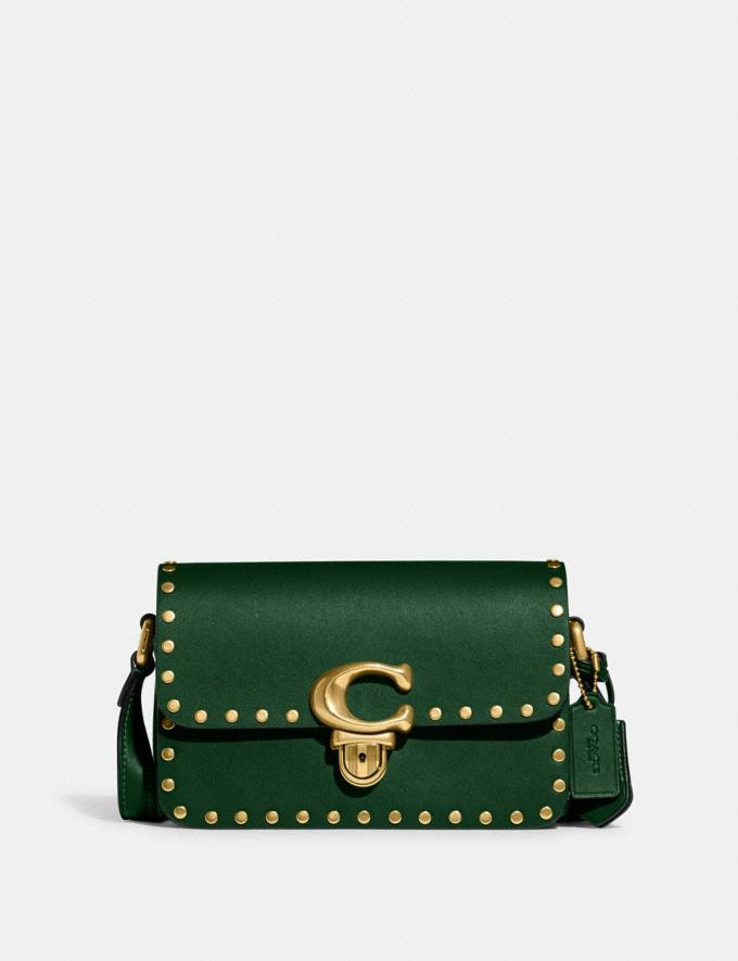 studio shoulder bag 19 with rivets | Coach (UK)