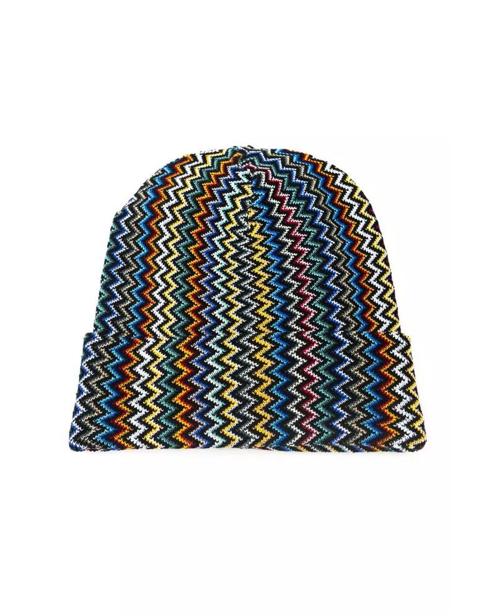 Missoni Men's Zigzag Knit Beanie Multicolor | BrandAlley