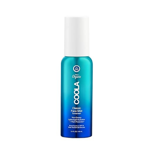 COOLA Organic Sunscreen SPF 50 Sunblock Face Mist, Dermatologist Tested Skin Care for Daily Prote... | Amazon (US)
