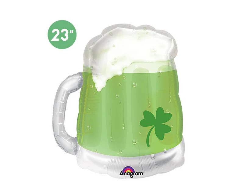 See-thru Green Beer Mug Foil Balloon 23-inch Jumbo Balloon | Etsy | Etsy (US)