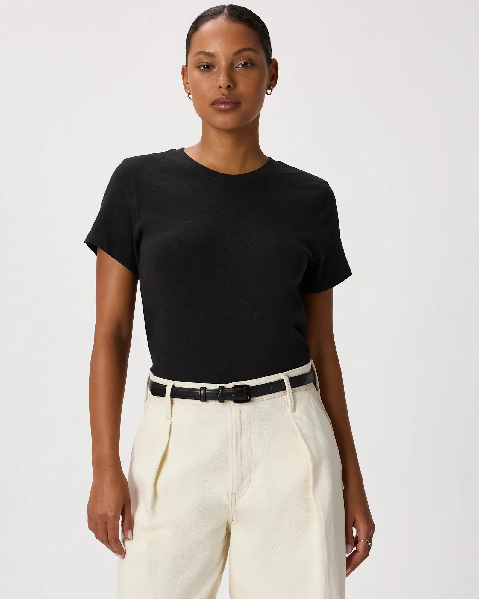 100% Organic Cotton Slub Crewneck Tee | Quince