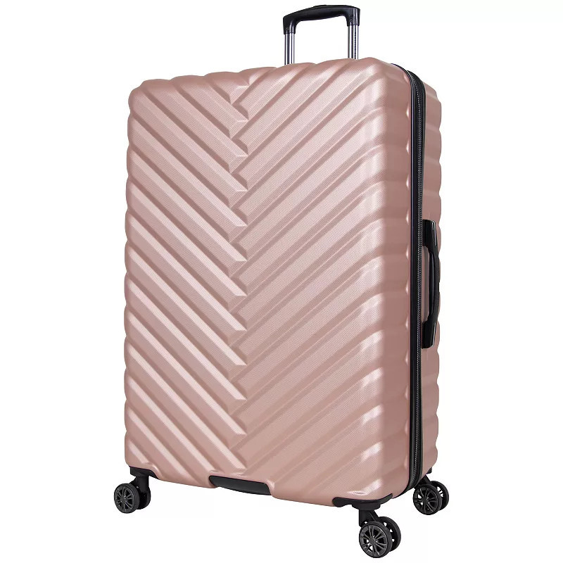 Kenneth Cole Reaction Madison Square 28-Inch Chevron Hardside Spinner Luggage, Rose Gold | Kohl's