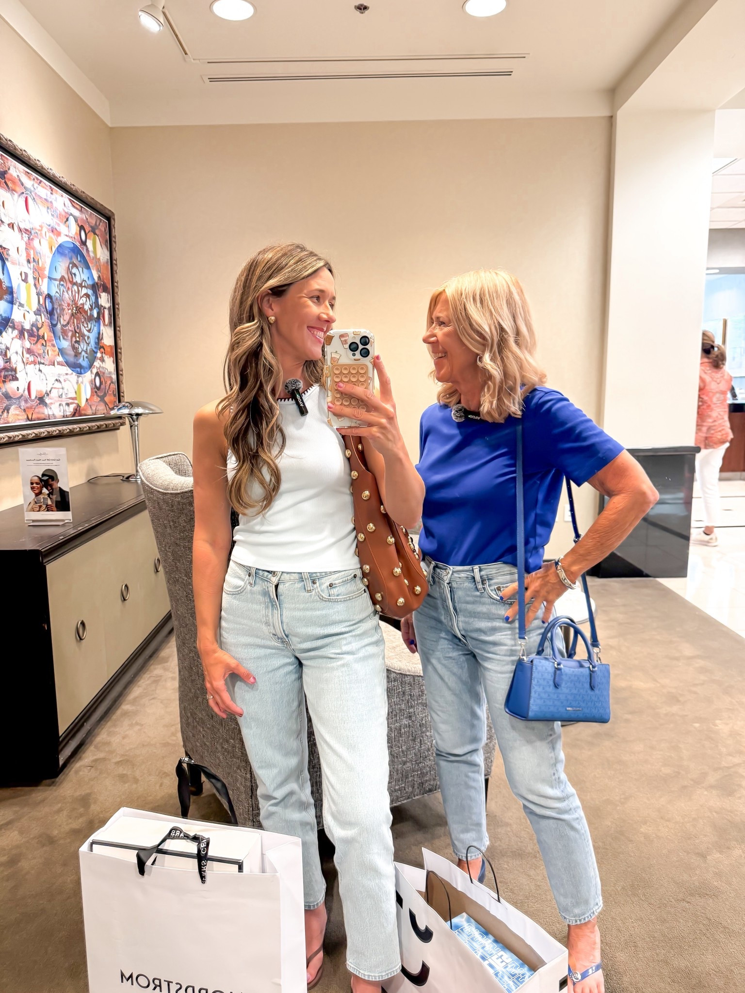 Shopping vlog with mom is up on YouTube! 

#LTKOver40 #LTKootd #LTKvlog