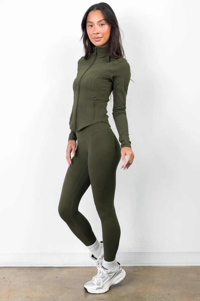 Cloud II™ Frame Jacket - Olive | Vitality