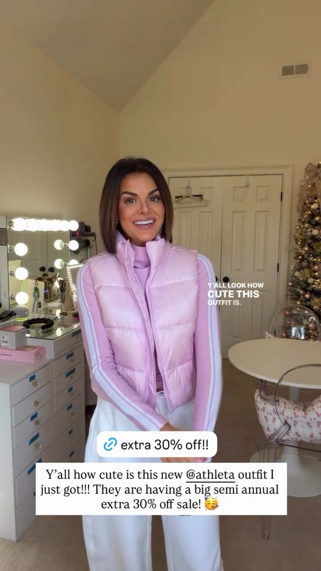 Y’all how cute is this new Athleta outfit I just got!!! They are having a big semi annual extra 30% off sale! 🥳

Wearing an XS in everything

#LTKHoliday #LTKSeasonal #LTKSaleAlert