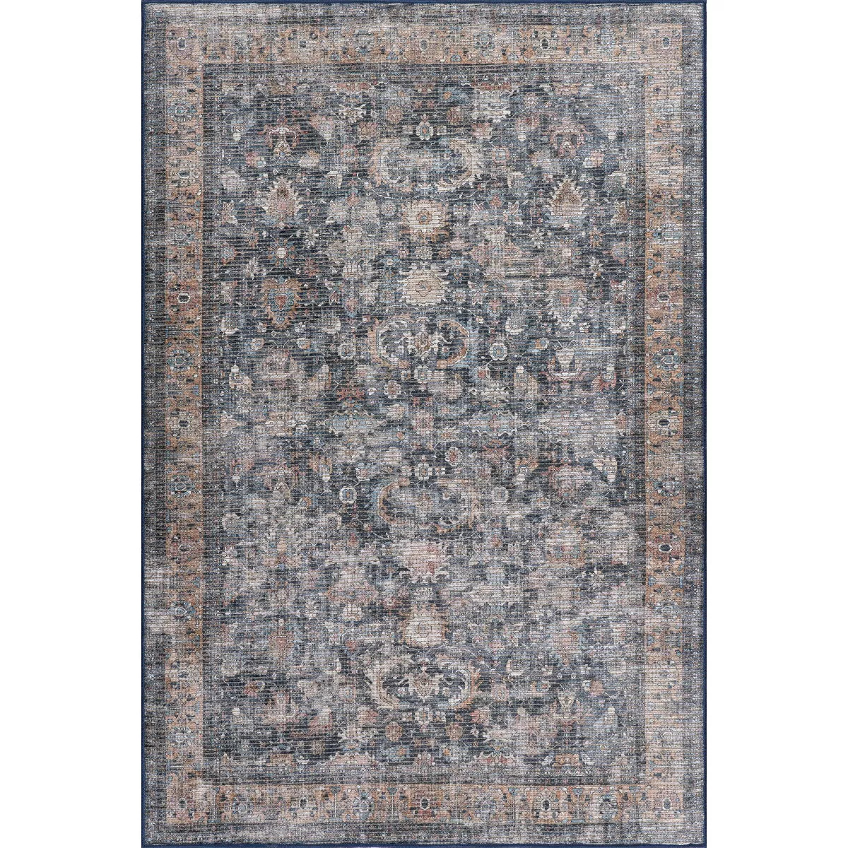 Nuloom Carmela Medallion Pet Friendly Machine Washable Area Rug | Target