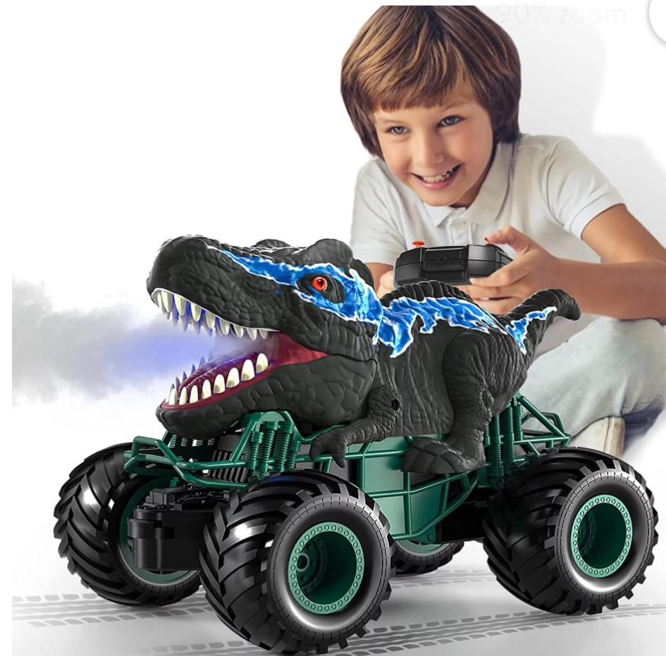 Bennol 2.4GHz Remote Control Dinosaur Car Toys for Kids Boys, RC Dinosaur Car Toys with Light, Sound & Spray, Indoor Outdoor All Terrain Rechargeable Electric Car, Fun RC Toy Cars Gifts for Boys Kids

#LTKkids #LTKfamily #LTKGiftGuide