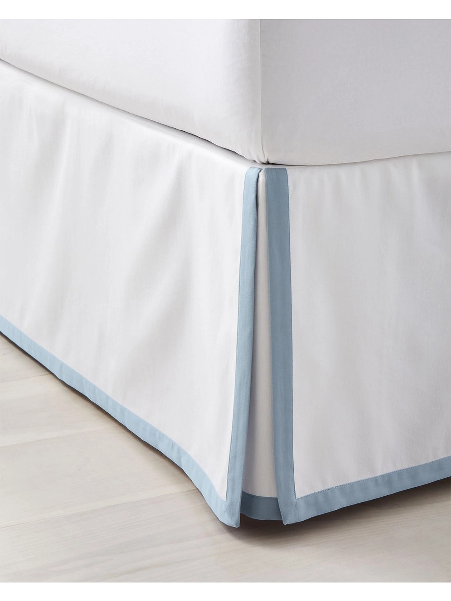 Border Frame Bedskirt | Serena and Lily