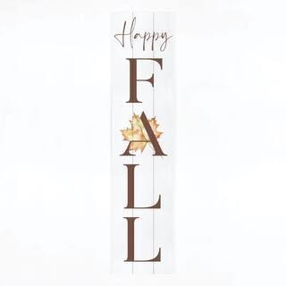 P. Graham Dunn 4ft. Wooden Happy Fall Porch Sign | Michaels Stores