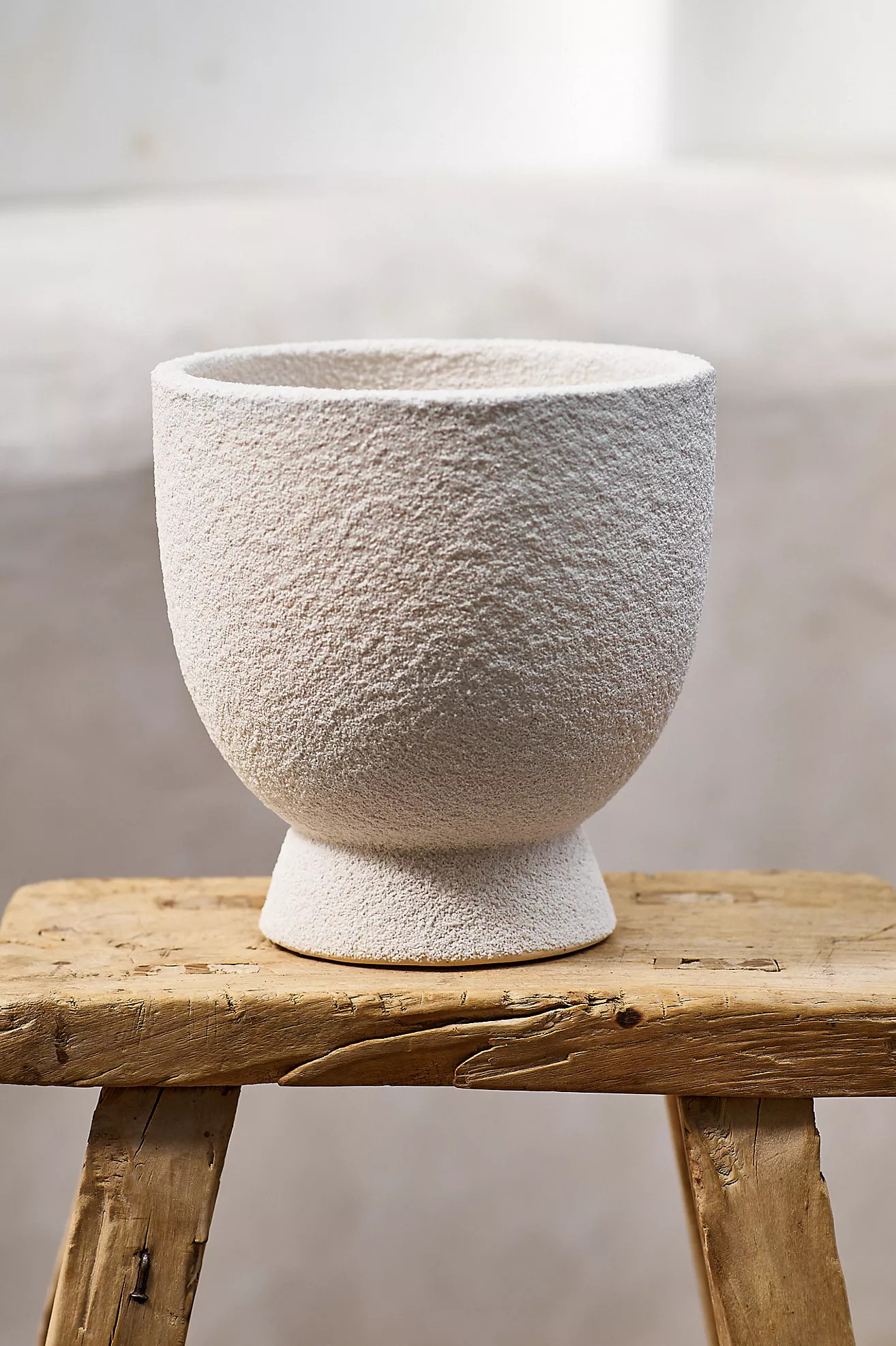 Urn Foot Ceramic Planter | Anthropologie (US)