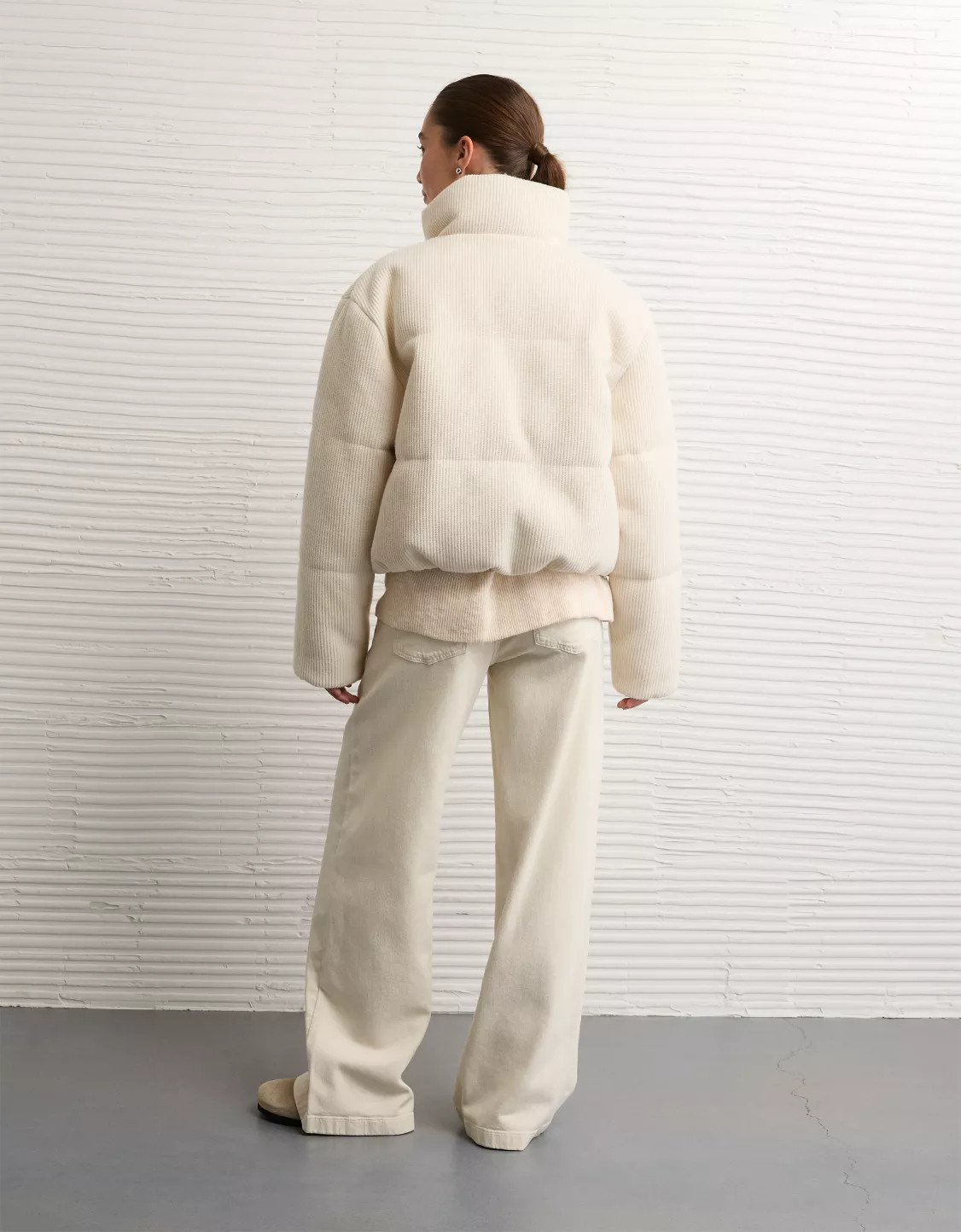 AE Cropped Puffer Jacket | American Eagle Outfitters (US & CA)