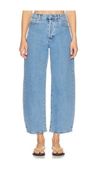 ROLLA'S Gigi Barrel Jeans in Blue. - size 26 | Revolve Clothing (Global)