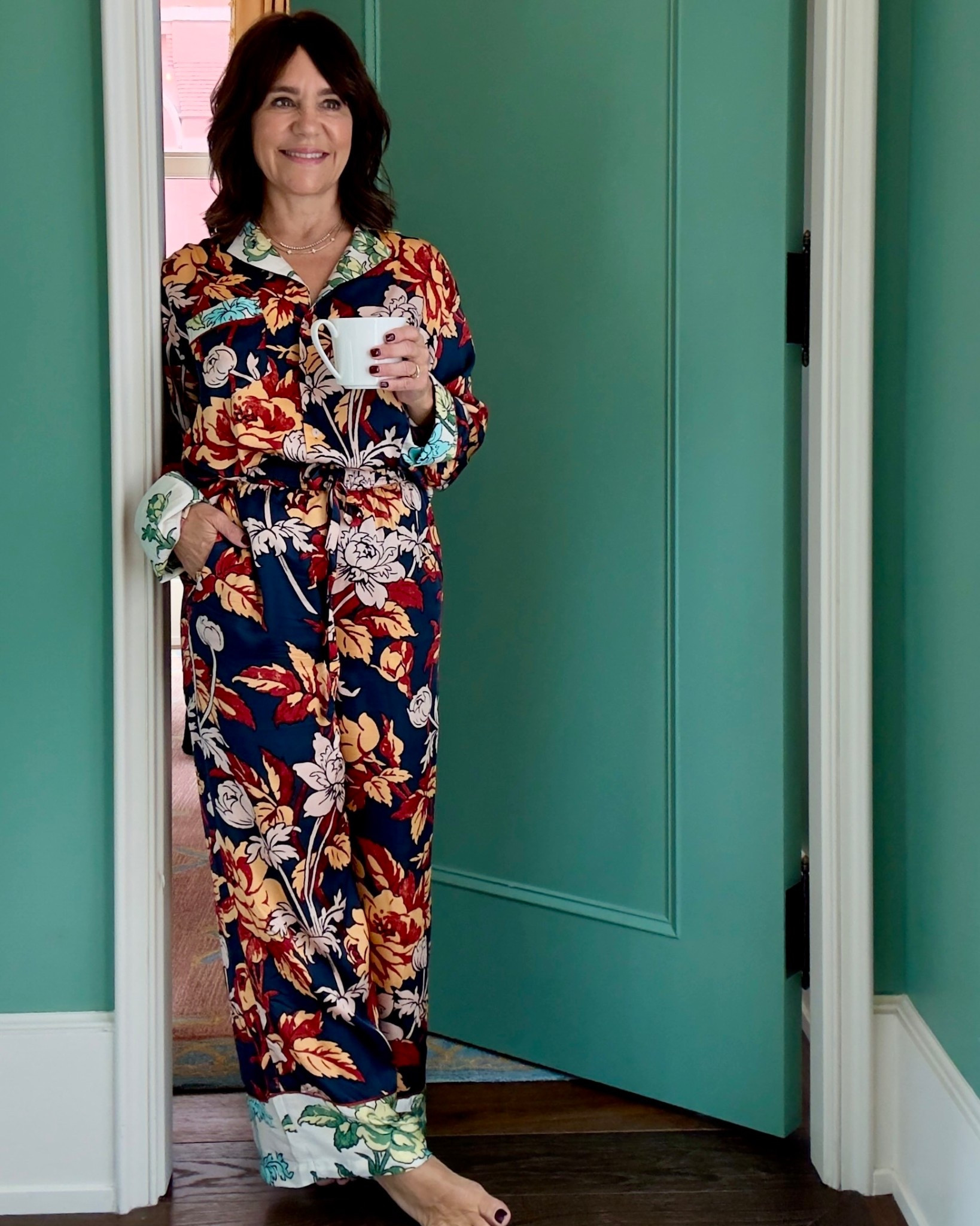 Brand new pretty pajamas for my NYC trip! These would make such a great holiday gift! @anthropologie #anthropartner

#LTKOver40 #LTKStyleTip #LTKSeasonal