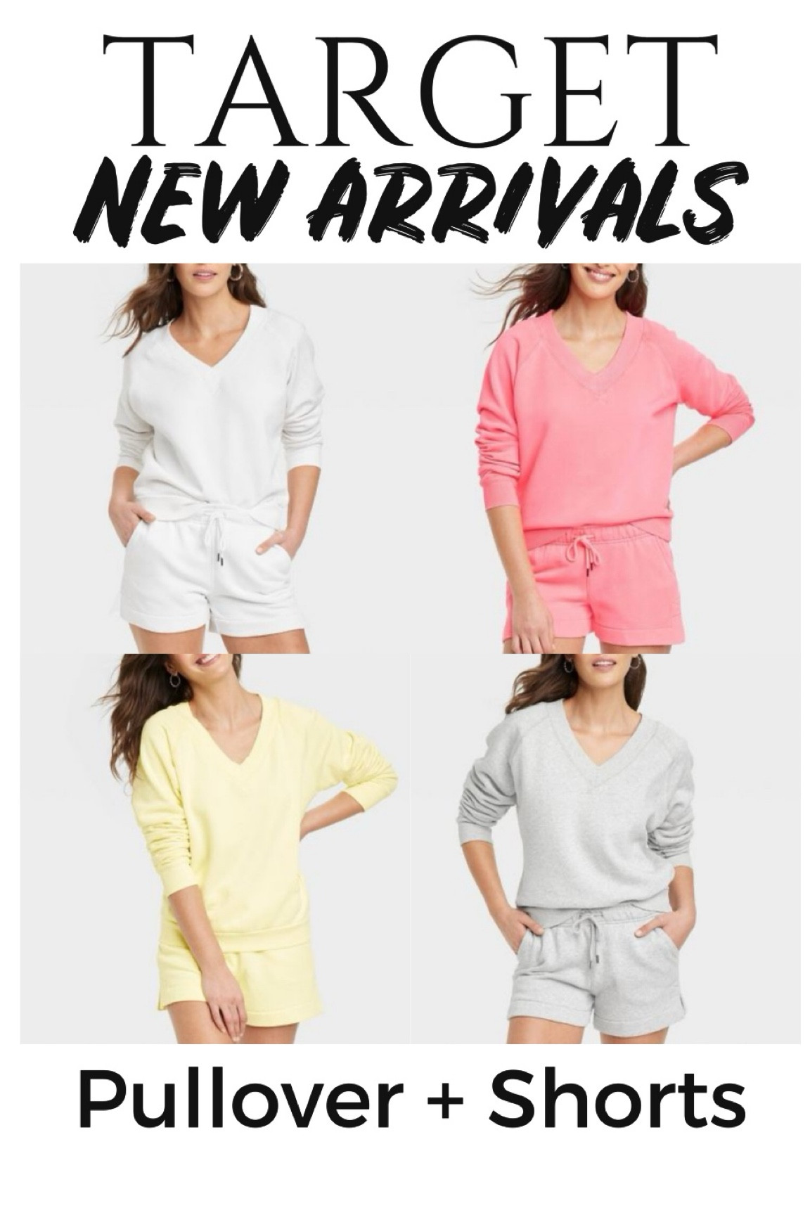 New at Target pullover and shorts✨💕

#LTKfindsunder50 #LTKstyletip #LTKtravel