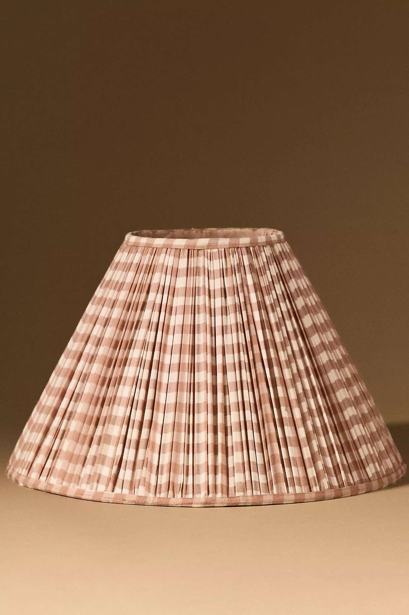 Ruched Empire Printed Lamp Shade | Anthropologie (US)