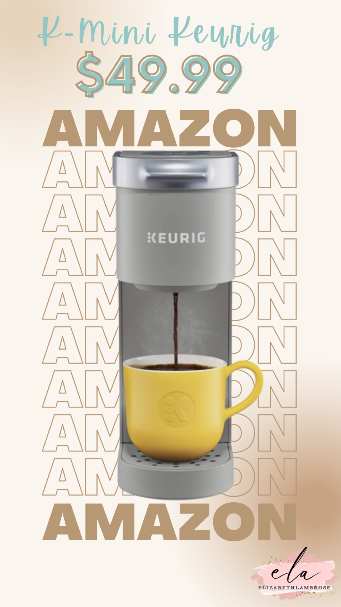K-MINI KEURIG 
50% OFF	!! If you have a coffee addict in your life, they will absolutely love this!!!

#amazon #sale #deal #christmas #gift #coffee 
#keurig 

#LTKHoliday #LTKSeasonal #LTKhome