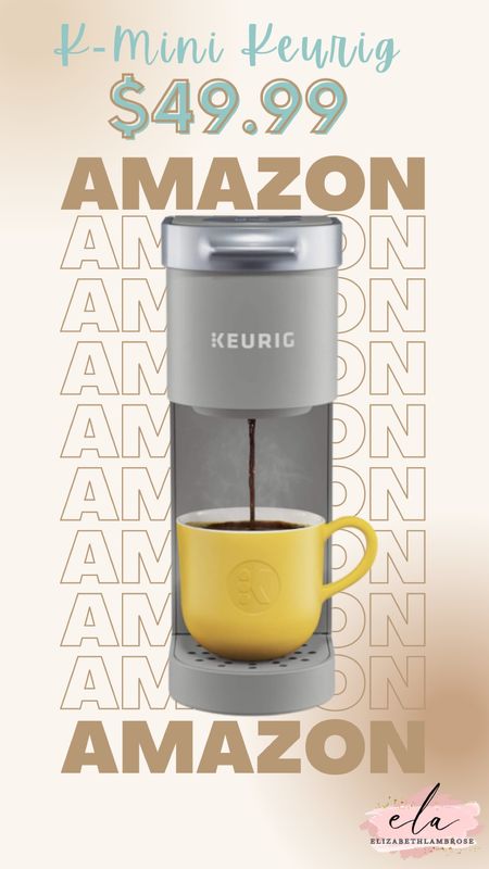 K-MINI KEURIG 
50% OFF	!! If you have a coffee addict in your life, they will absolutely love this!!!

#amazon #sale #deal #christmas #gift #coffee 
#keurig 

#LTKHoliday #LTKSeasonal #LTKhome