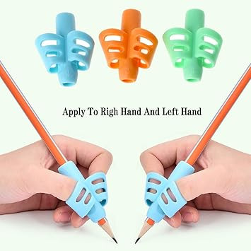 JuneLsy Pencil Grips Pencil Grips for Kids Handwriting Posture Correction Training Writing AIDS f... | Amazon (US)