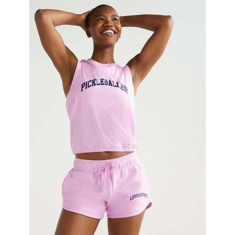 Love & Sports Women’s Graphic Muscle Tank Top, Sizes XS-XXXL | Walmart (US)