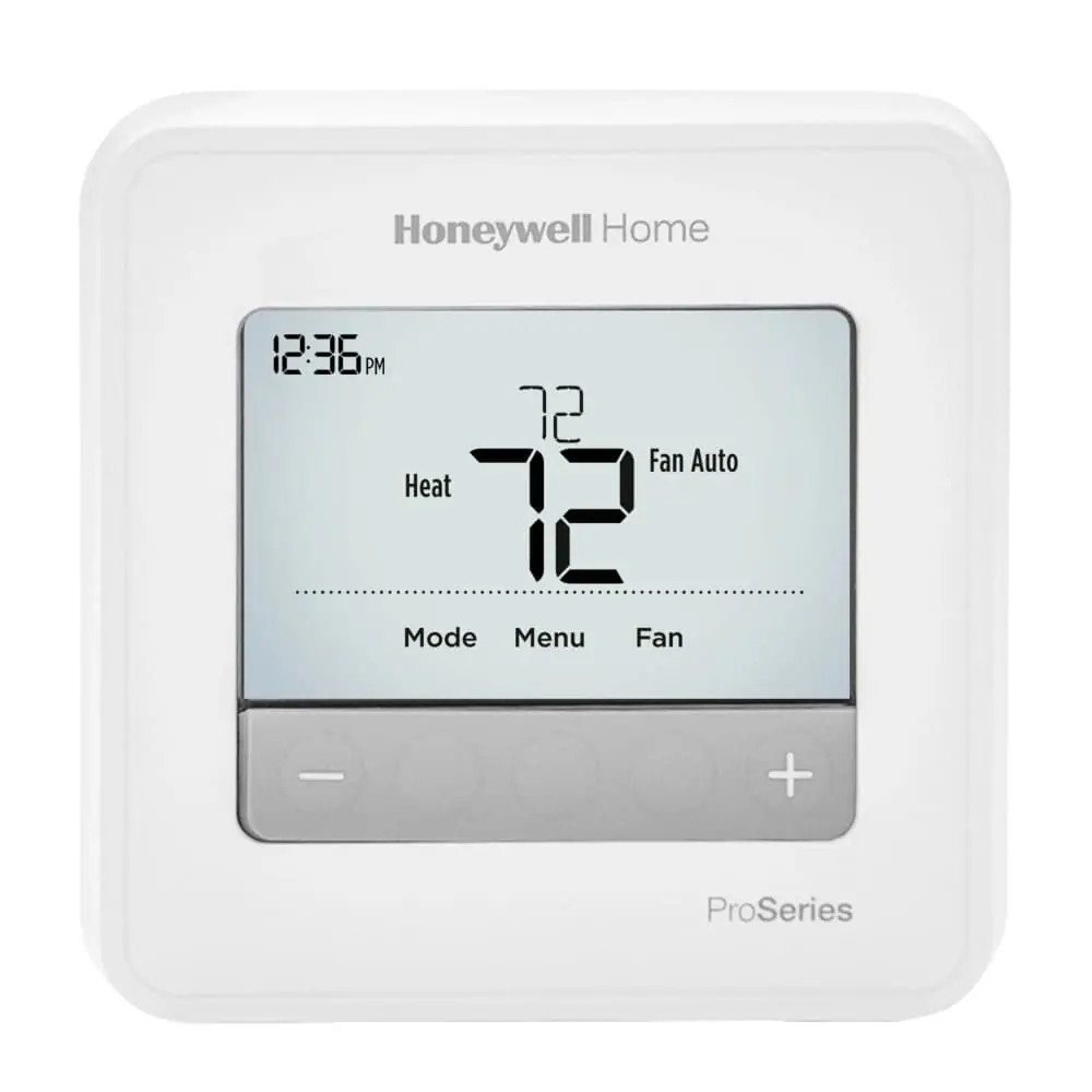 Honeywell Home TH4110U2005 T4 Pro Programmable Thermostat with Stages up to 1 Heat/1 Cool one_size | TH4110U2005/U | Lowe's