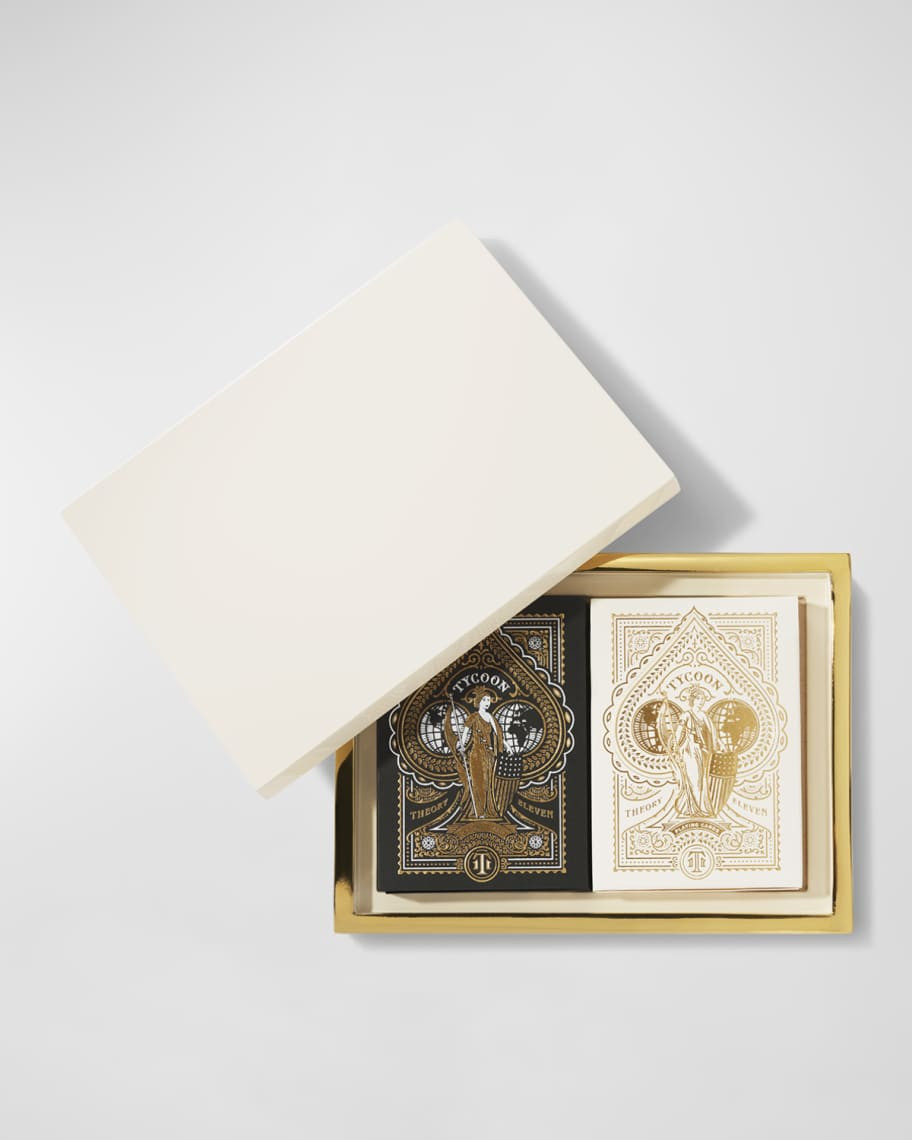 AERIN Piero Lacquer Cream Card Case | Neiman Marcus