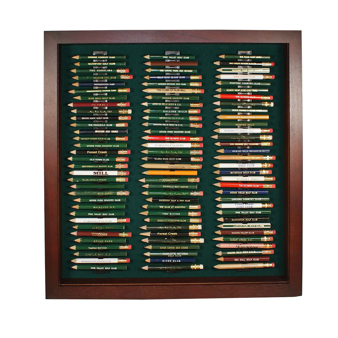 Golf Pencil Display Case | Holds 96 Round or Hexagonal Golf Pencils | Five Color Options | Acryli... | Etsy (US)