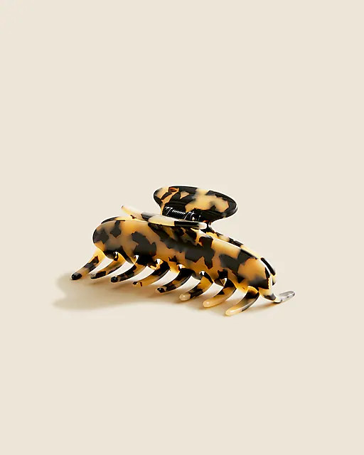 Large claw hair clip in tortoise | J. Crew US