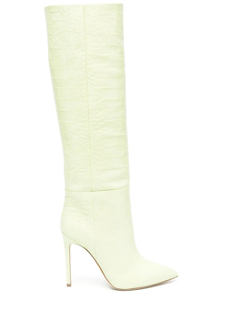 Paris Texas 100mm crocodile-effect Leather Boots - Farfetch | Farfetch Global