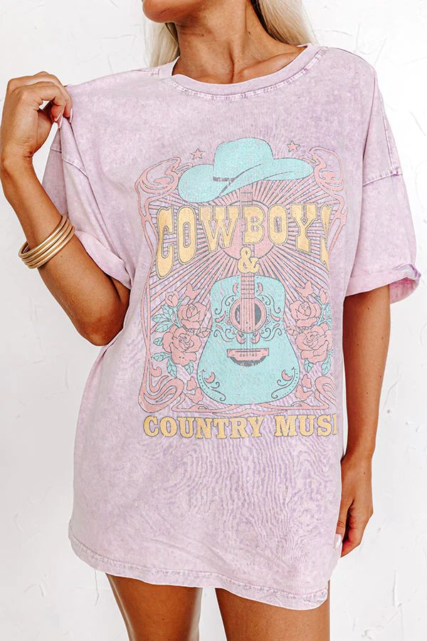 Cowboys And Country Music Graphic Tee | Impressions Online Boutique