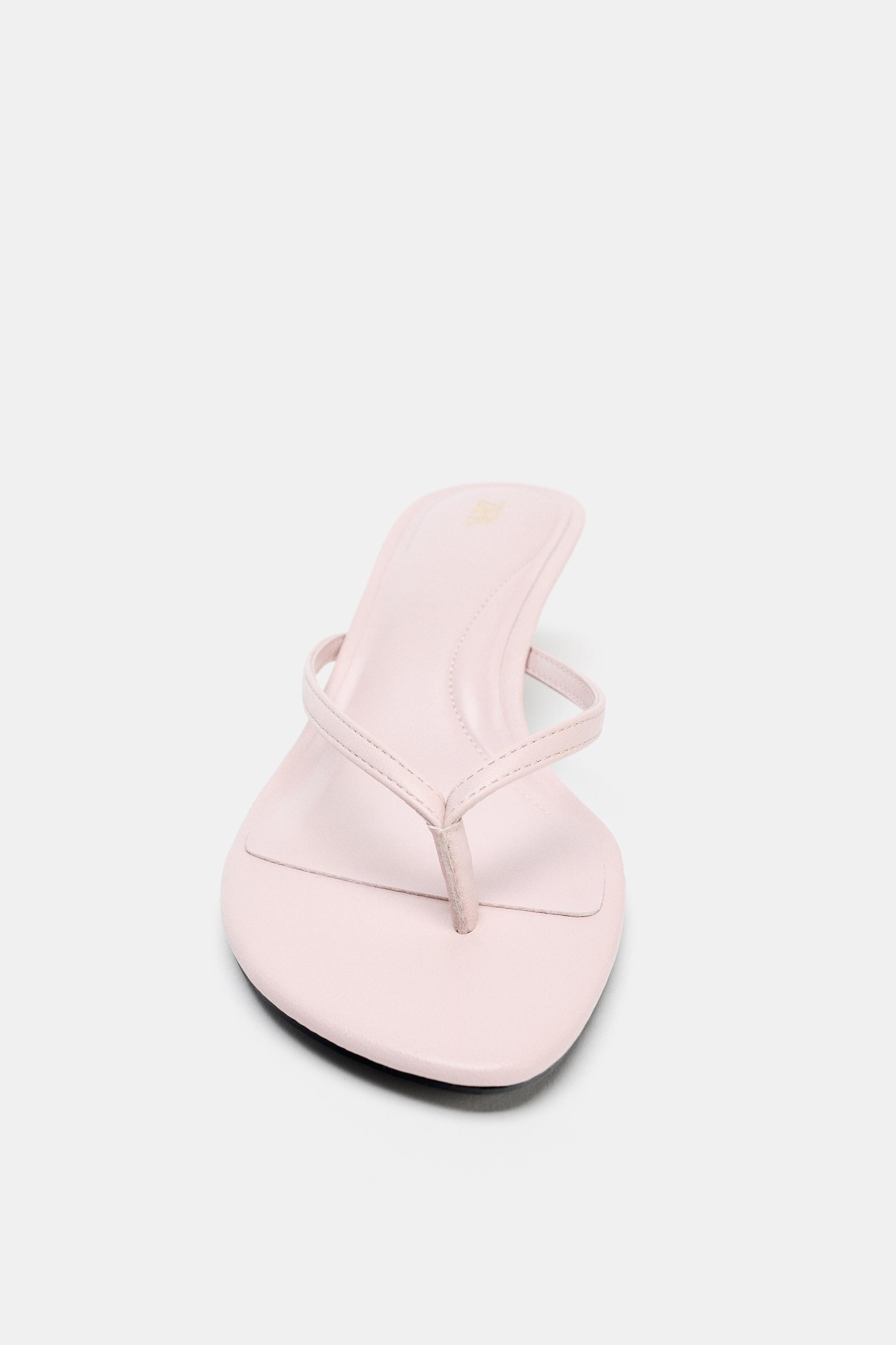 KITTEN-HEEL SANDALS | Zara US