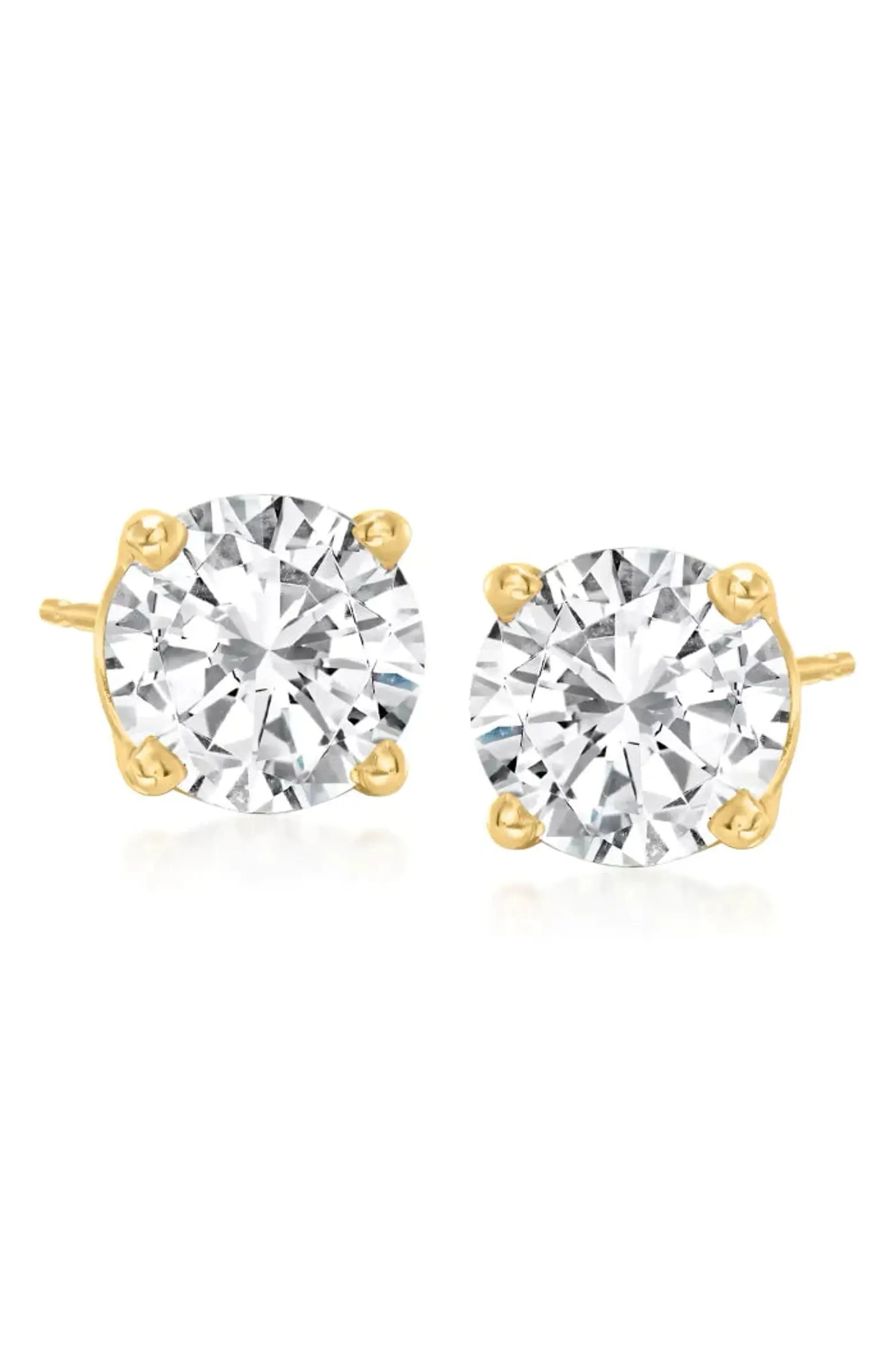 Anna Zuckerman Just Like Diamonds Only Better Studs 8 Carats | Nordstrom | Nordstrom