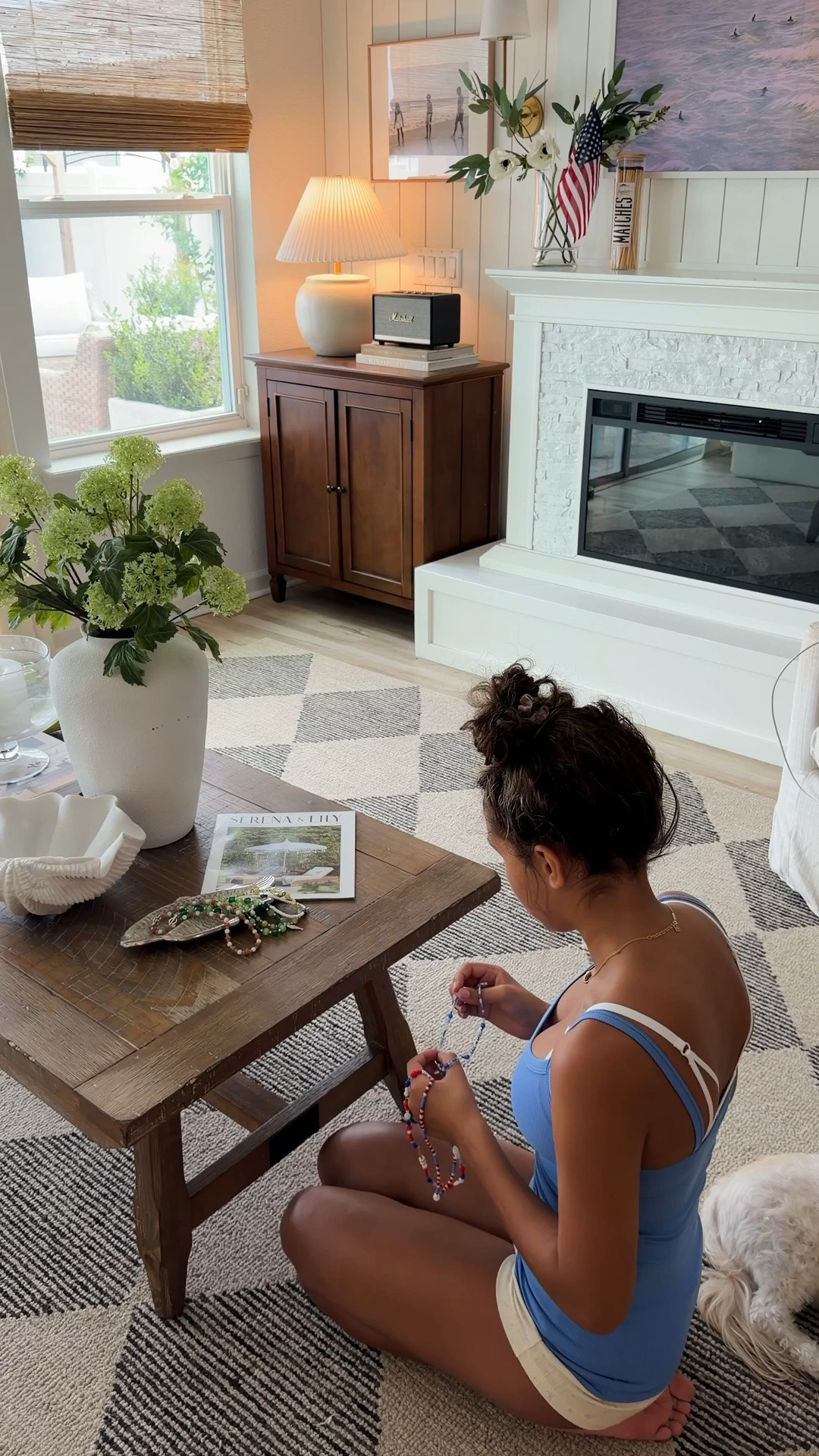 Summer bead making (these beads are kind of expensive it’s only for one strand but they are natural stone watch out for look alike ones on Amazon there are apparently painted ones to give this look and they fade or paint rubs off according to reviews) we also found alot of beads at Hobby Lobby.

#LTKmomlife #LTKSeasonal #LTKHome