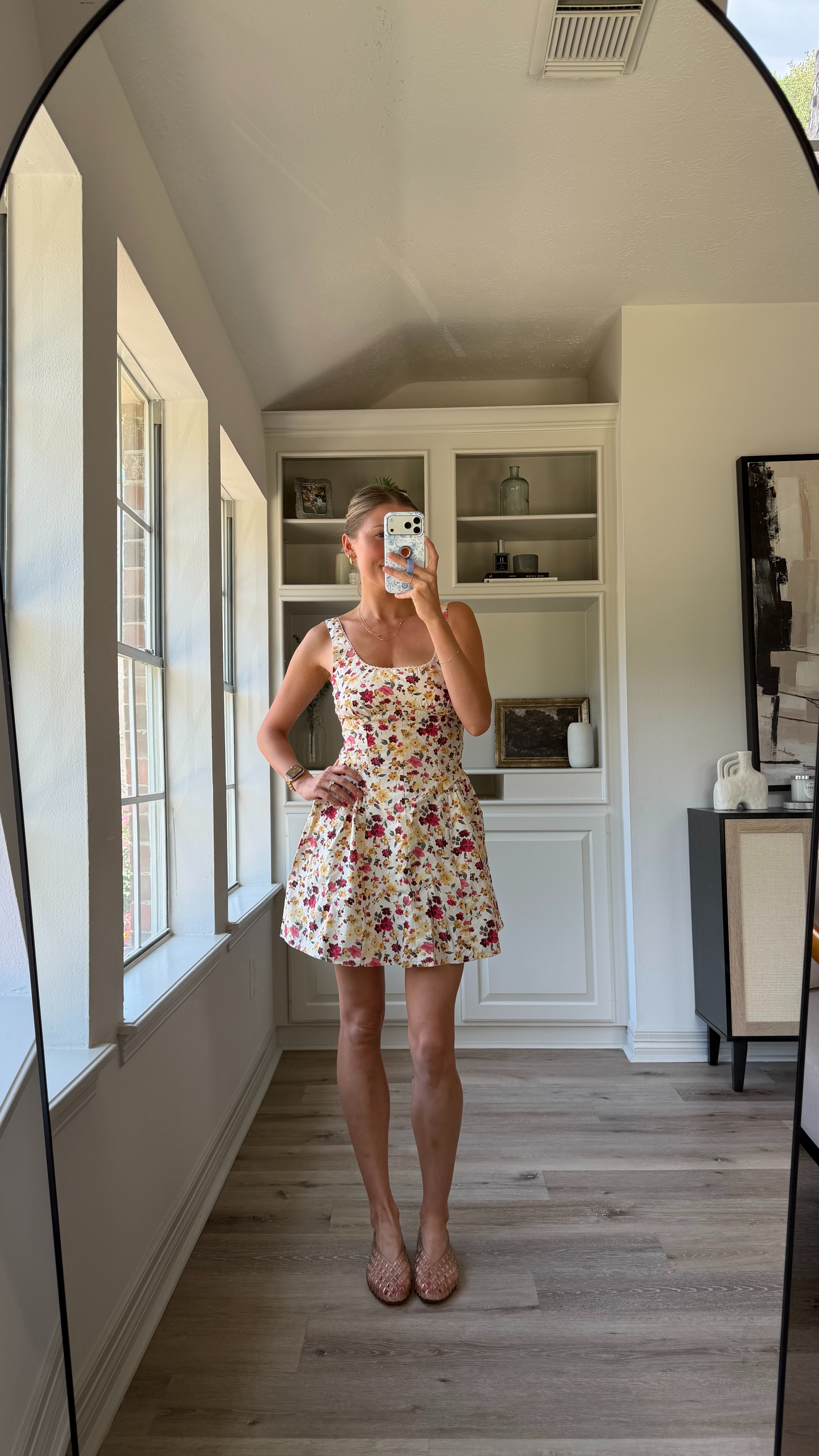 Pretty dress for summer! Wearing s. has built in bra!  

 #LTKxAbercrombie #LTKootd