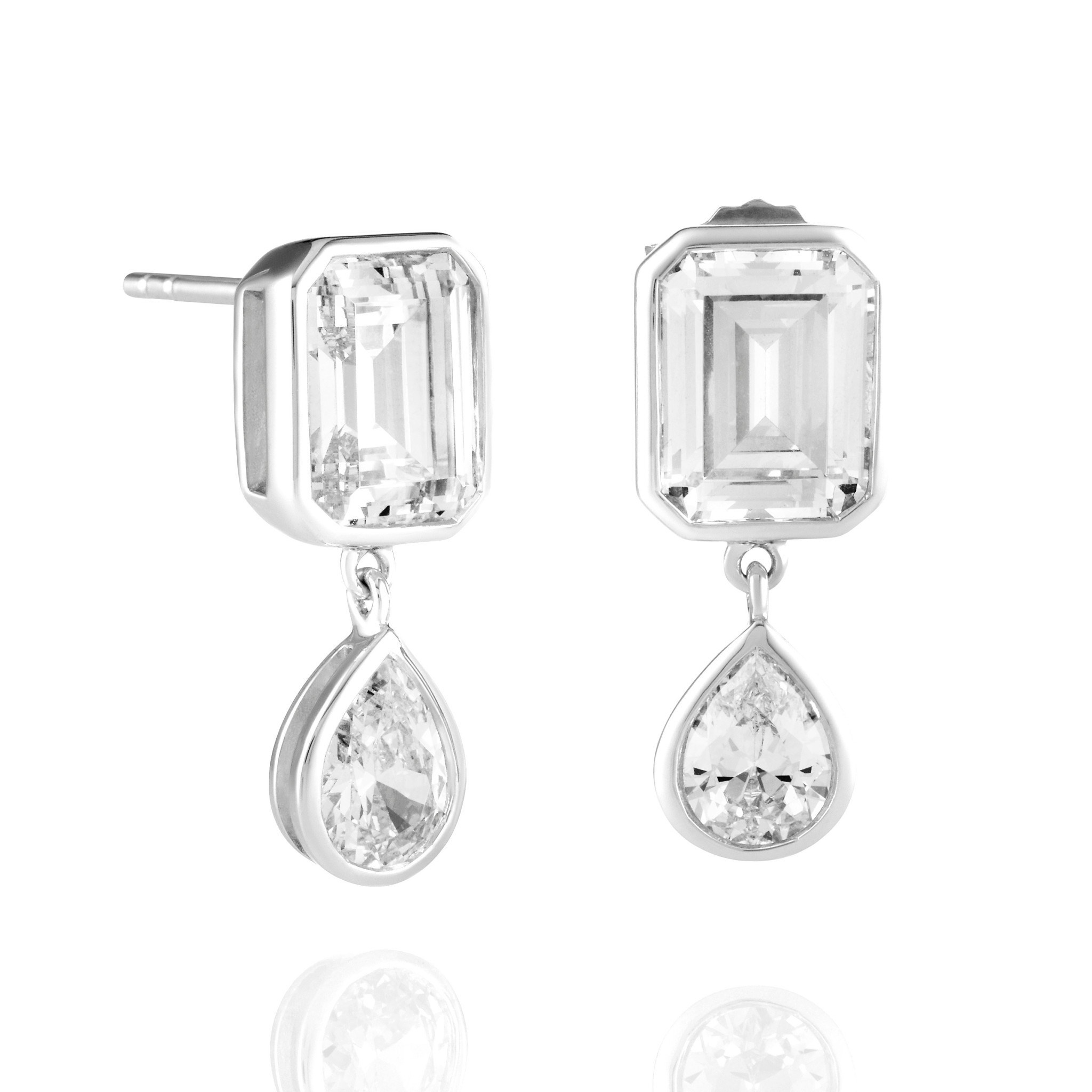 The Silver Nancy Earrings | Heavenly London